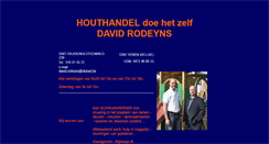 Desktop Screenshot of houthandel-rodeyns.be