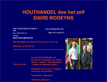 Tablet Screenshot of houthandel-rodeyns.be